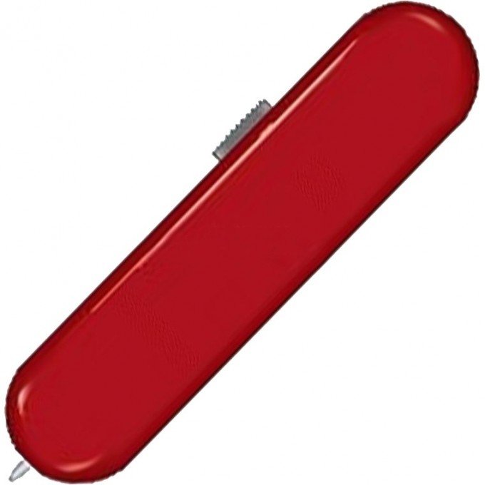 Задняя накладка для ножей VICTORINOX 58 мм с отверстием под шариковую ручку пластиковая красная C.6300.4